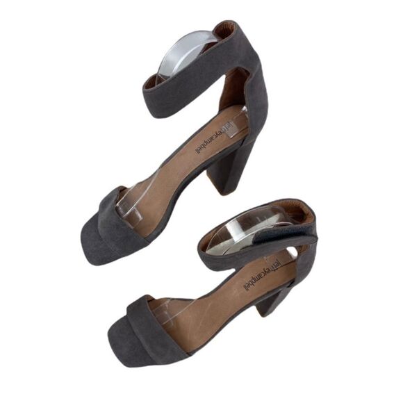 Jeffrey campbell Gray Suede Sandals - Picture 1 of 8